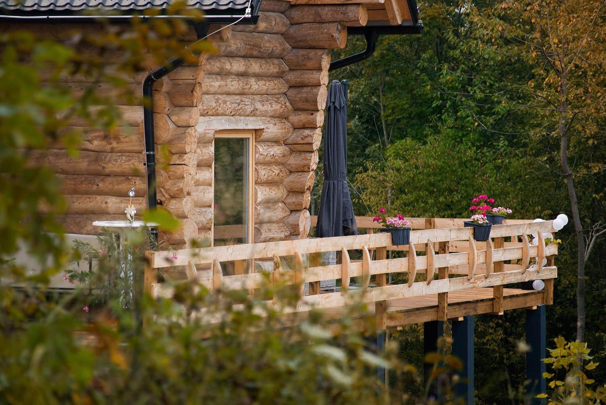 Woods Lodge Plitvice Lakes Drežnik Grad Eksteriør billede